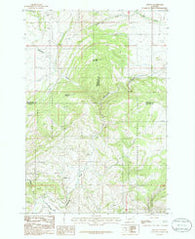 Francis Montana Historical topographic map, 1:24000 scale, 7.5 X 7.5 Minute, Year 1986