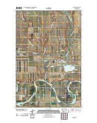 Frazer Montana Historical topographic map, 1:24000 scale, 7.5 X 7.5 Minute, Year 2011