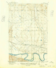 Frazer Montana Historical topographic map, 1:62500 scale, 15 X 15 Minute, Year 1915