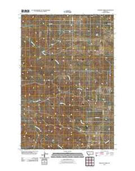 Freeman Creek Montana Historical topographic map, 1:24000 scale, 7.5 X 7.5 Minute, Year 2011