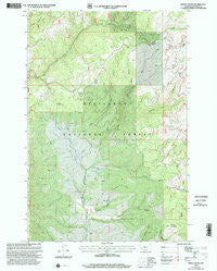 French Basin Montana Historical topographic map, 1:24000 scale, 7.5 X 7.5 Minute, Year 1998