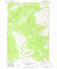 French Basin Montana Historical topographic map, 1:24000 scale, 7.5 X 7.5 Minute, Year 1978