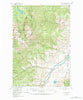 Fridley Peak Montana Historical topographic map, 1:62500 scale, 15 X 15 Minute, Year 1955