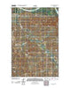Frog Coulee Montana Historical topographic map, 1:24000 scale, 7.5 X 7.5 Minute, Year 2011