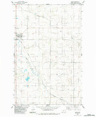 Froid Montana Historical topographic map, 1:24000 scale, 7.5 X 7.5 Minute, Year 1983