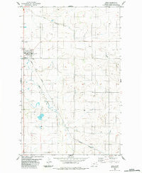 Froid Montana Historical topographic map, 1:24000 scale, 7.5 X 7.5 Minute, Year 1983