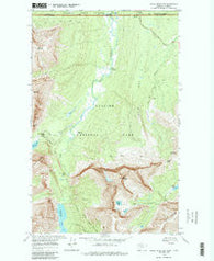 Gable Mountain Montana Historical topographic map, 1:24000 scale, 7.5 X 7.5 Minute, Year 1968