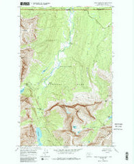 Gable Mountain Montana Historical topographic map, 1:24000 scale, 7.5 X 7.5 Minute, Year 1968