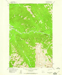 Gable Peaks Montana Historical topographic map, 1:24000 scale, 7.5 X 7.5 Minute, Year 1958