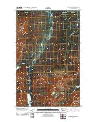 Gable Mountain Montana Historical topographic map, 1:24000 scale, 7.5 X 7.5 Minute, Year 2011