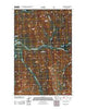 Gable Peaks Montana Historical topographic map, 1:24000 scale, 7.5 X 7.5 Minute, Year 2011