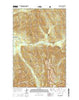 Gable Peaks Montana Current topographic map, 1:24000 scale, 7.5 X 7.5 Minute, Year 2014