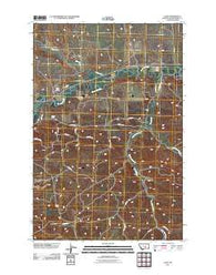 Gage Montana Historical topographic map, 1:24000 scale, 7.5 X 7.5 Minute, Year 2011
