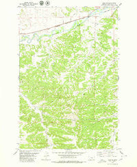 Gage NE Montana Historical topographic map, 1:24000 scale, 7.5 X 7.5 Minute, Year 1979