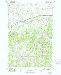 Gage Montana Historical topographic map, 1:24000 scale, 7.5 X 7.5 Minute, Year 1979