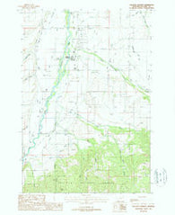 Gallatin Gateway Montana Historical topographic map, 1:24000 scale, 7.5 X 7.5 Minute, Year 1987