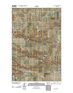 Gallup City Montana Historical topographic map, 1:24000 scale, 7.5 X 7.5 Minute, Year 2011