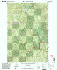 Garden Point Montana Historical topographic map, 1:24000 scale, 7.5 X 7.5 Minute, Year 1999