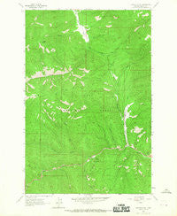 Garden Point Montana Historical topographic map, 1:24000 scale, 7.5 X 7.5 Minute, Year 1964