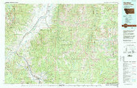 Gardiner Montana Historical topographic map, 1:100000 scale, 30 X 60 Minute, Year 1992