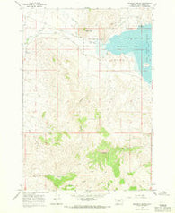 Garfield Canyon Montana Historical topographic map, 1:24000 scale, 7.5 X 7.5 Minute, Year 1965