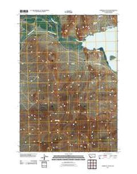 Garfield Canyon Montana Historical topographic map, 1:24000 scale, 7.5 X 7.5 Minute, Year 2011