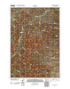 Garfield Peak Montana Historical topographic map, 1:24000 scale, 7.5 X 7.5 Minute, Year 2011