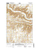 Garland Creek Montana Current topographic map, 1:24000 scale, 7.5 X 7.5 Minute, Year 2014