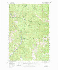 Garnet Mountain Montana Historical topographic map, 1:62500 scale, 15 X 15 Minute, Year 1955