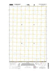 Garver Mountain OE N Montana Current topographic map, 1:24000 scale, 7.5 X 7.5 Minute, Year 2014