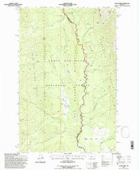 Gates Park Montana Historical topographic map, 1:24000 scale, 7.5 X 7.5 Minute, Year 1995