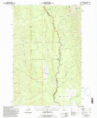 Gates Park Montana Historical topographic map, 1:24000 scale, 7.5 X 7.5 Minute, Year 1995