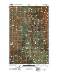 Gates Park Montana Historical topographic map, 1:24000 scale, 7.5 X 7.5 Minute, Year 2011