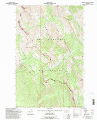 Gateway Pass Montana Historical topographic map, 1:24000 scale, 7.5 X 7.5 Minute, Year 1995