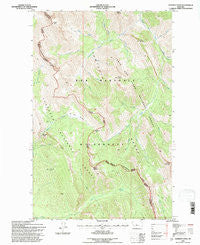 Gateway Pass Montana Historical topographic map, 1:24000 scale, 7.5 X 7.5 Minute, Year 1995