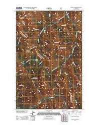Gateway Pass Montana Historical topographic map, 1:24000 scale, 7.5 X 7.5 Minute, Year 2011