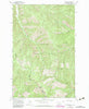 Gem Peak Montana Historical topographic map, 1:24000 scale, 7.5 X 7.5 Minute, Year 1966