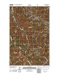 Gem Peak Montana Historical topographic map, 1:24000 scale, 7.5 X 7.5 Minute, Year 2011