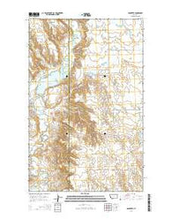 Genevieve Montana Current topographic map, 1:24000 scale, 7.5 X 7.5 Minute, Year 2014