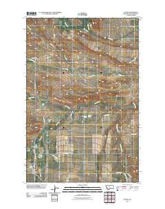 Geyser Montana Historical topographic map, 1:24000 scale, 7.5 X 7.5 Minute, Year 2011