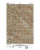 Gibson Coulee Montana Historical topographic map, 1:24000 scale, 7.5 X 7.5 Minute, Year 2011
