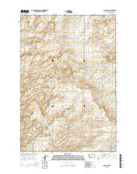 Gibson SW Montana Current topographic map, 1:24000 scale, 7.5 X 7.5 Minute, Year 2014