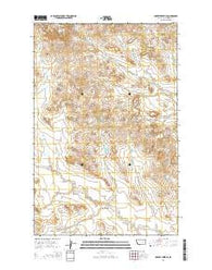Gilbert Creek SE Montana Current topographic map, 1:24000 scale, 7.5 X 7.5 Minute, Year 2014