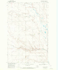 Gildford NW Montana Historical topographic map, 1:24000 scale, 7.5 X 7.5 Minute, Year 1969