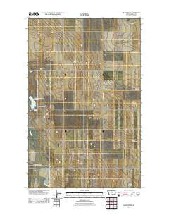 Gildford NE Montana Historical topographic map, 1:24000 scale, 7.5 X 7.5 Minute, Year 2011