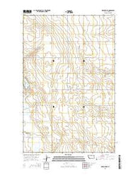 Gildford NE Montana Current topographic map, 1:24000 scale, 7.5 X 7.5 Minute, Year 2014