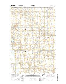 Gildford NE Montana Current topographic map, 1:24000 scale, 7.5 X 7.5 Minute, Year 2014