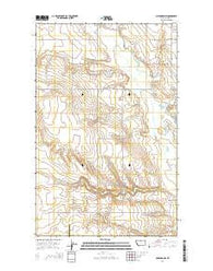 Gildford NW Montana Current topographic map, 1:24000 scale, 7.5 X 7.5 Minute, Year 2014