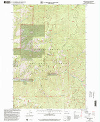 Gird Point Montana Historical topographic map, 1:24000 scale, 7.5 X 7.5 Minute, Year 1998