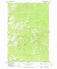Gird Point Montana Historical topographic map, 1:24000 scale, 7.5 X 7.5 Minute, Year 1974